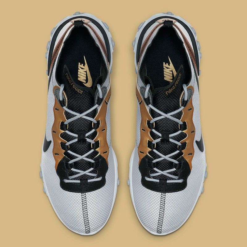 Nike Luxe React Element 55 Metallic Gold Review