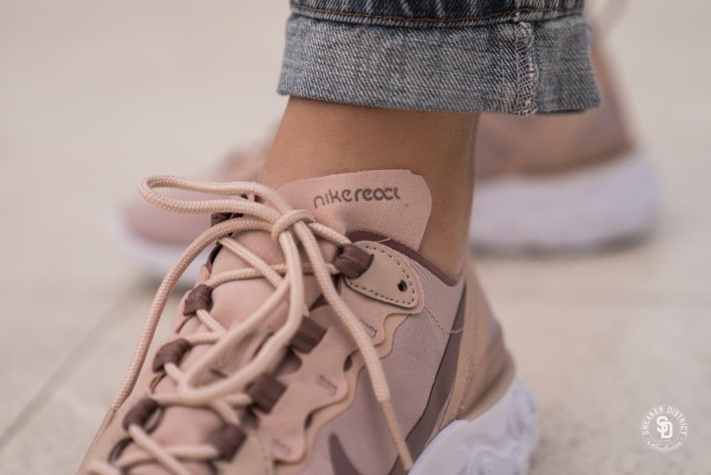 nike react element particle beige