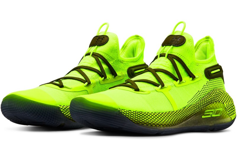 curry 6 neon green