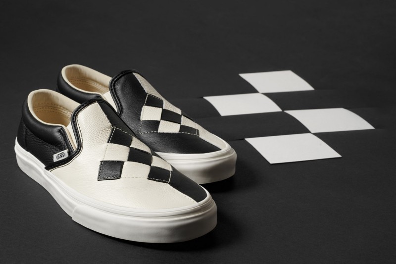 Vans Premium Woven Checkerboard Slip 