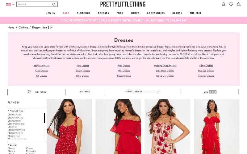 PrettyLittleThing 2019 Review