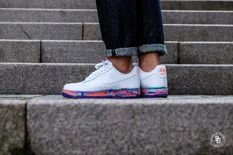 air force 1 multicolor marble